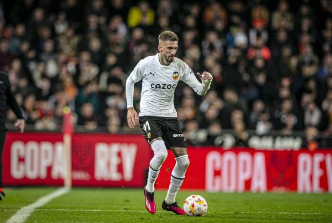 Samu Castillejo, en el Valencia CF - Athletic (Foto: VCF).