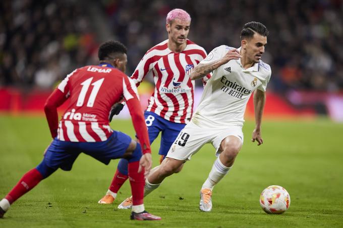 Dani Ceballos, en el Real Madrid - Atlético de Madrid de Copa del Rey. (Foto: Cordon Press)