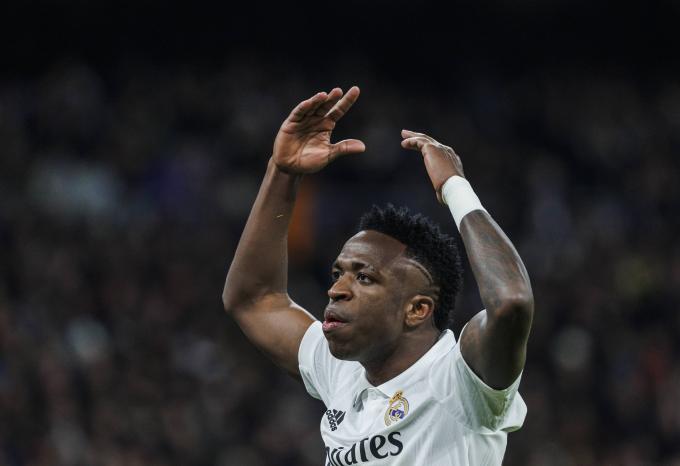 Vinícius, durante el Real Madrid-Atlético de Copa (Foto: Cordon Press).