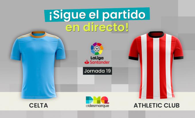 Celta de Vigo - Athletic Club en directo: sigue el partido de LaLiga Santander.