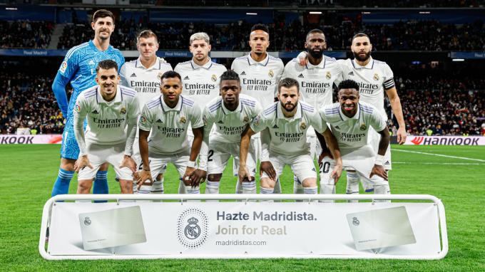 El once inicial del Real Madrid ante la Real Sociedad (Foto: RMCF).