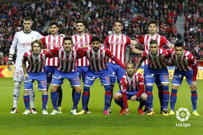 Luis Hernández y Meré, juntos en el Sporting.
