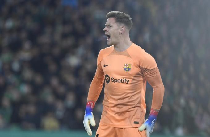 Marc André ter Stegen, en el Betis-Barcelona (Foto: Kiko Hurtado).