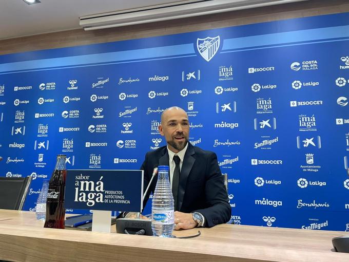 Manolo Gaspar, en su despedida del Málaga (Foto: María Naranjo).
