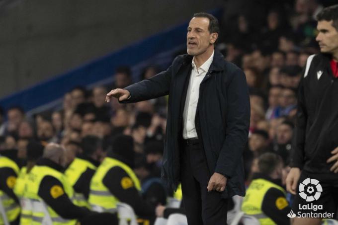 Voro ante el Madrid en el Bernabéu (Foto: LaLiga)