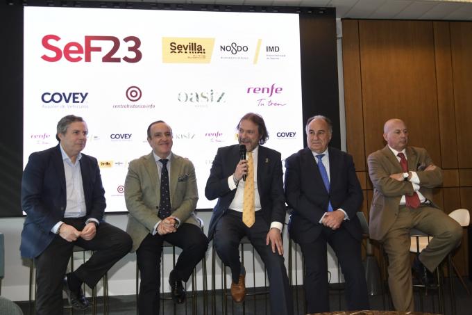 Los ponente, durante la presentación de la nueva edición (Foto: Kiko Hurtado).