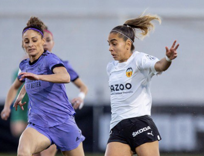 El Valencia CF Femenino es arrollado en casa por el Real Madrid (1-6)