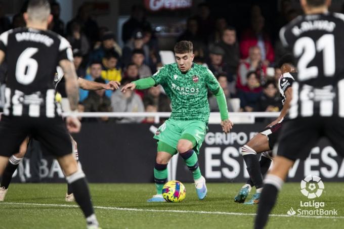 Montiel en el Cartagena-Levante (Foto: LaLiga).