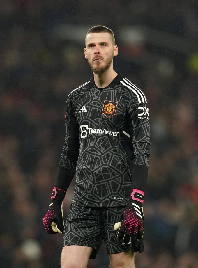 El portero del Manchester United, David de Gea, durante el partido de la cuarta ronda de la Copa FA (Foto: Cordon Press).