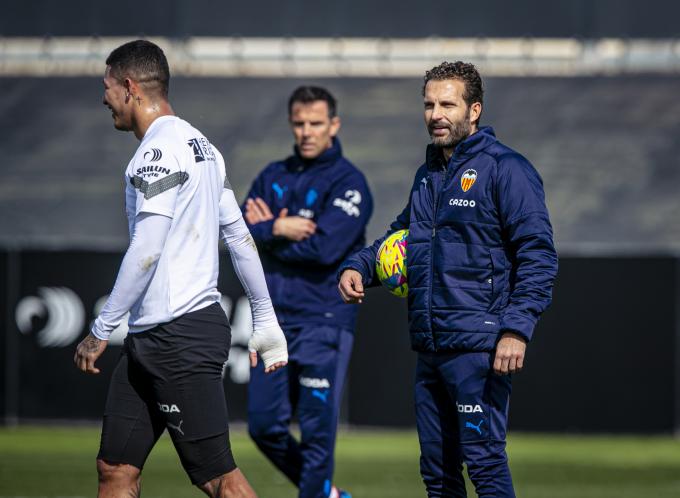 Baraja y Carlos Marchena.