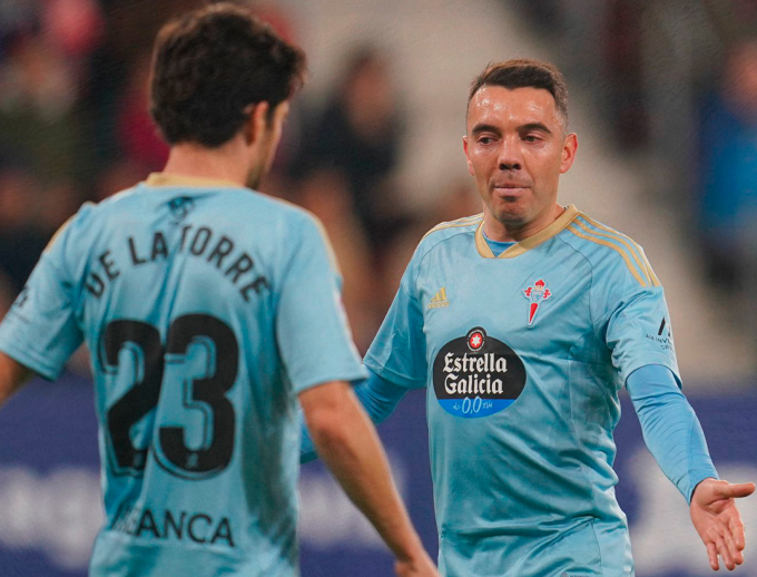 Aspas y De la Torre (Foto: RC Celta).