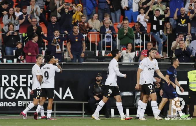 Nico González redebuta con el Valencia CF (Foto: LaLiga)