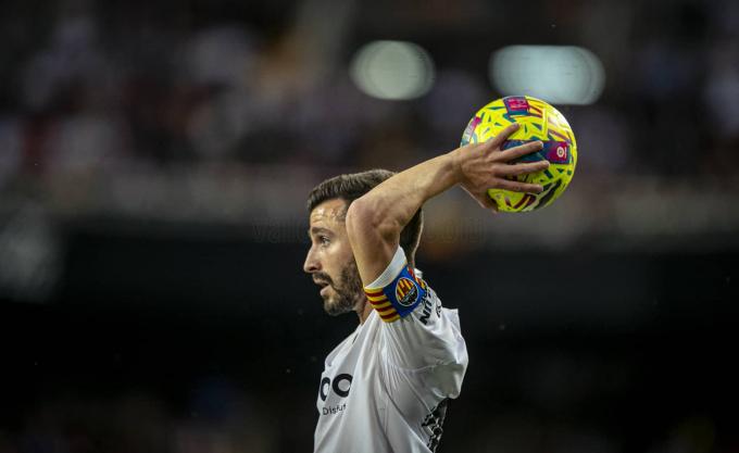 José Gayà, en el Valencia CF - CA Osasuna (Foto: VCF).