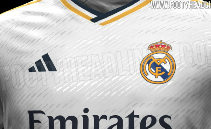 romano Preciso grandioso El Real Madrid se pasa al azul y oro en la nueva camiseta de 2024, filtrada  al completo