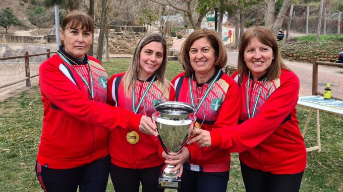 El equipo del Sierra de las Villas, campeonas de Andalucía 2023.