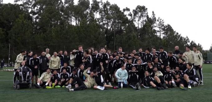 Entrenamiento del filial con el Celta Integra en el Día Mundial del síndrome de Down (Foto: Celta