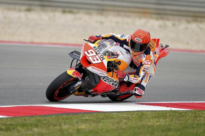 Marc Márquez, en la clasificación de Portimao (Foto: Cordon Press).