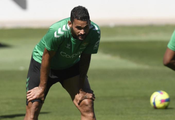 Willian José, en la sesión del lunes (Foto: Kiko Hurtado).