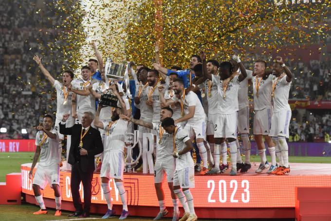 Real Madrid campeón de la Copa del Rey 2023. Fuente: Kiko Hurtado