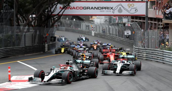 Salida del GP de Mónaco 2019 (Foto: David Davies-EP)