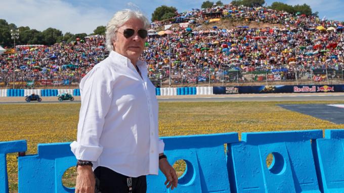 Ángel Nieto, en el circuito de Jerez (Cordon Press)