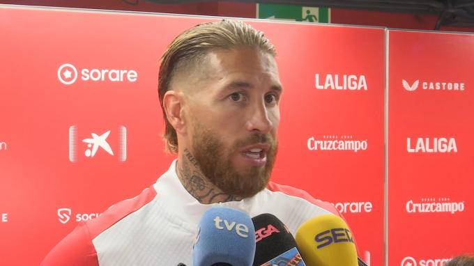Sergio Ramos habla tras el Sevilla - Las Palmas