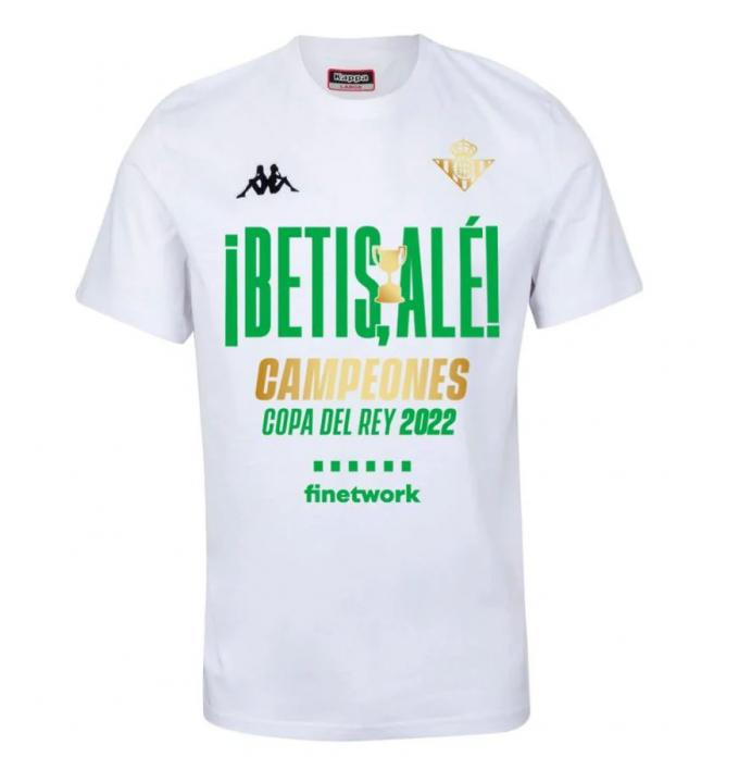 La camiseta conmemorativa del Real Betis. (Kappa)