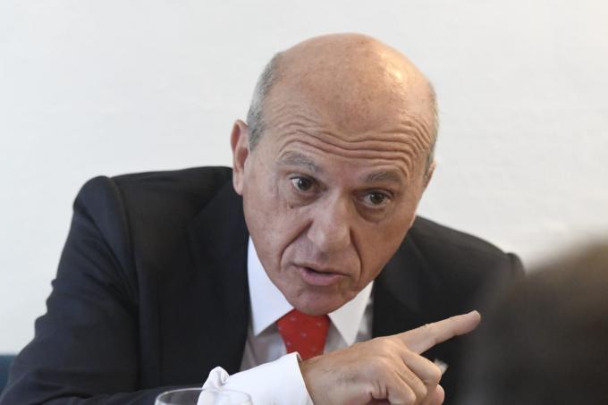 José María del Nido Benavente, el pasado lunes en Cope Sevilla (Foto: Kiko Hurtado).