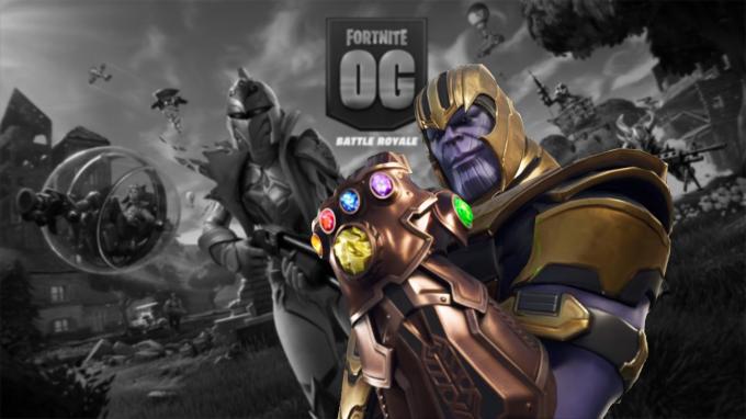 Fortnite OG destinado al 'chasquido de Thanos'