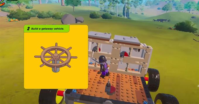 El volante imposible para LEGO Fortnite