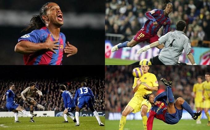 Vídeo de los Mejores Goles y Jugadas de Ronaldinho en el Barcelona