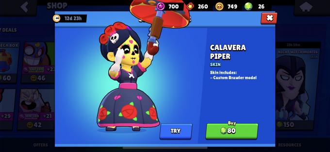 Piper Catrina Brawl Stars
