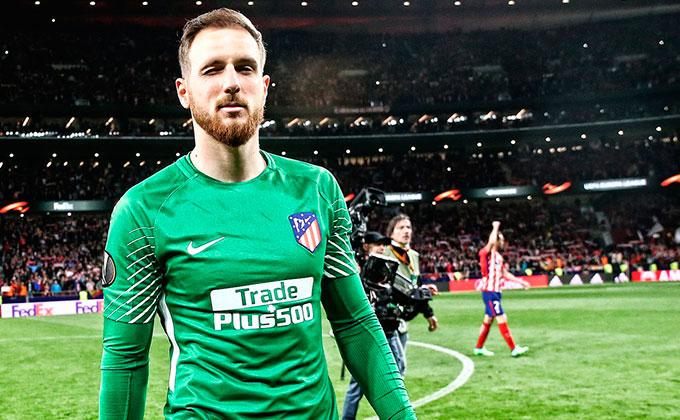 Oblak, en un encuentro reciente.