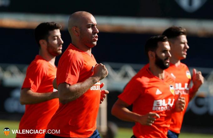 Aymen Abdennour en Paterna (Foto: Valencia CF).