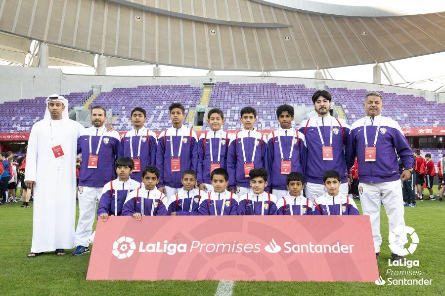 Los jugadores del Al Ain en LaLiga Promises Santander (Foto: LaLiga).