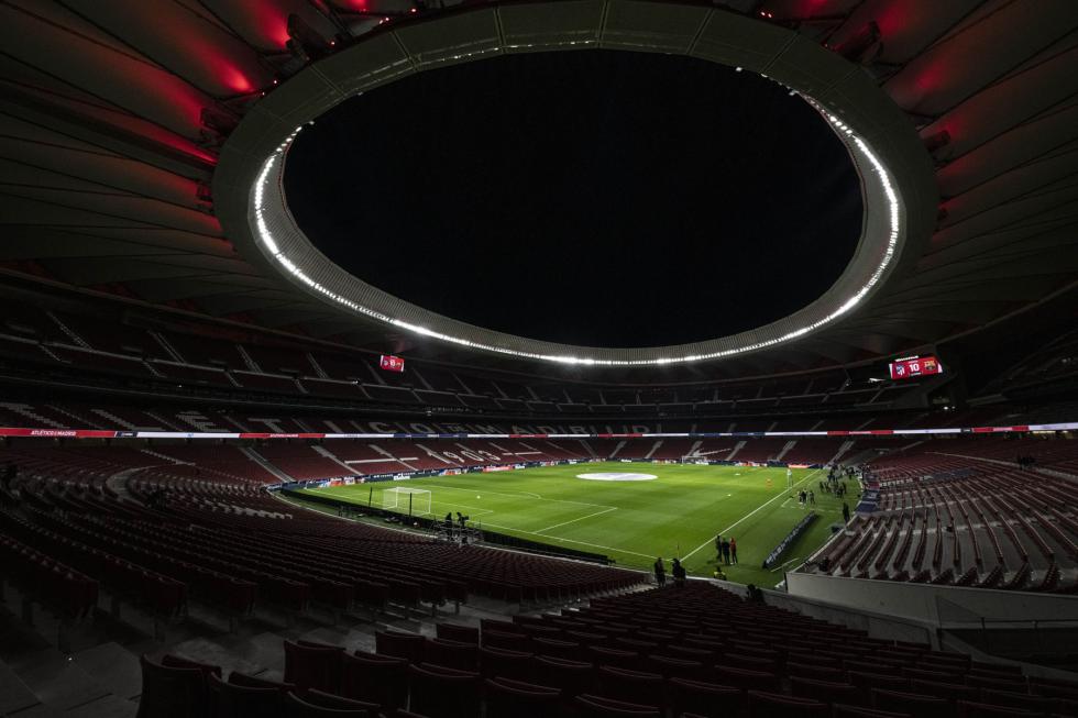 Imagen general del Wanda Metropolitano, estadio del Atlético de Madrid (Foto: LaLiga).