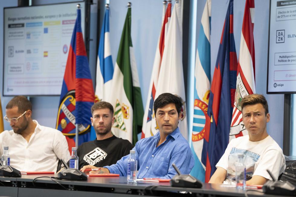 Borja Lasso (segundo por la derecha), en la 1ª edición del Global Players Program (Foto: LaLiga).