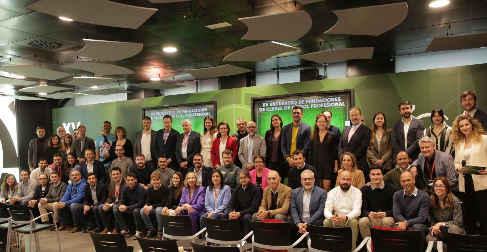 El XV Encuentro de Fundaciones del Fútbol Profesional capitalizó la conmemoración (Foto: LaLiga)