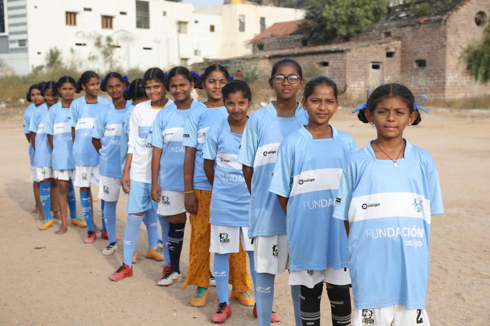 Liga de Fútbol Rural de Anantapur (India), otra iniciativa de la FUNDACIÓN LaLiga (Foto: LaLiga).