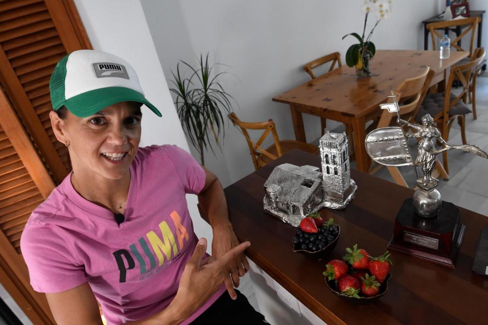 Los frutos rojos son fundamentales para la triatleta María Pujol (Foto: Kiko Hurtado).
