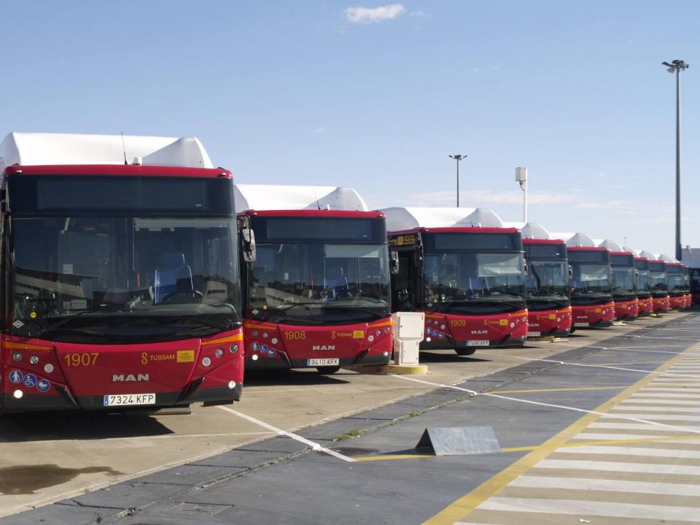 La flota de autobuses de TUSSAM ha ido creciendo para satisfacer las necesidades de movilidad de Sevilla.