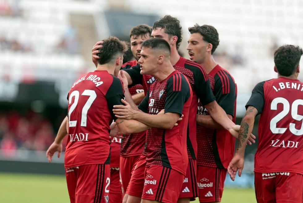 El CD Mirandés está siendo la revelación de la temporada y ahora está en la final del PLAYOFF DE ASCENSO (Foto: LALIGA).