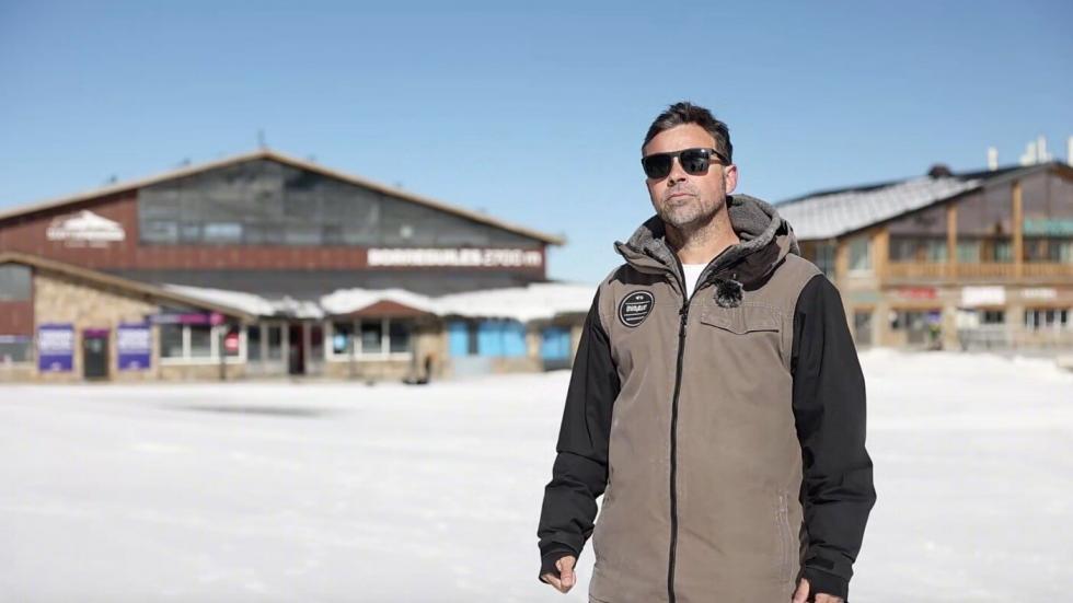 Carlos Rodríguez, profesor de la escuela Sierra Nevada Experience.