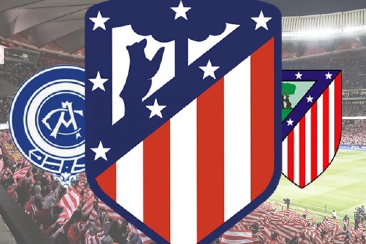 Bandera Oficial Atlético de Madrid Blanco Rojo