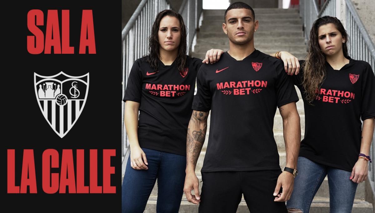 Extracción Destello Quedar asombrado Nike presenta una equipación negra del Sevilla FC: Equipaciones