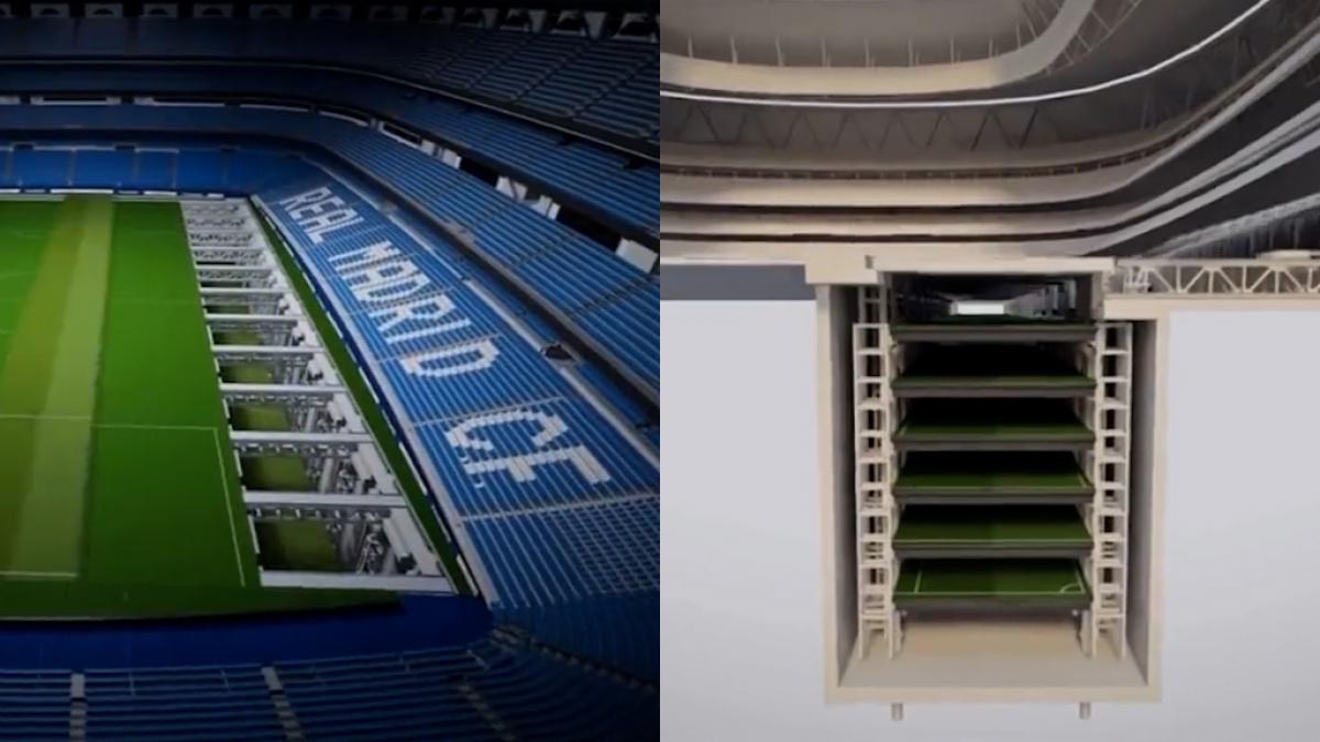 Secretos Del Nuevo Bernabéu El Futurista Sistema Para Conservar El Césped Debajo Del Estadio