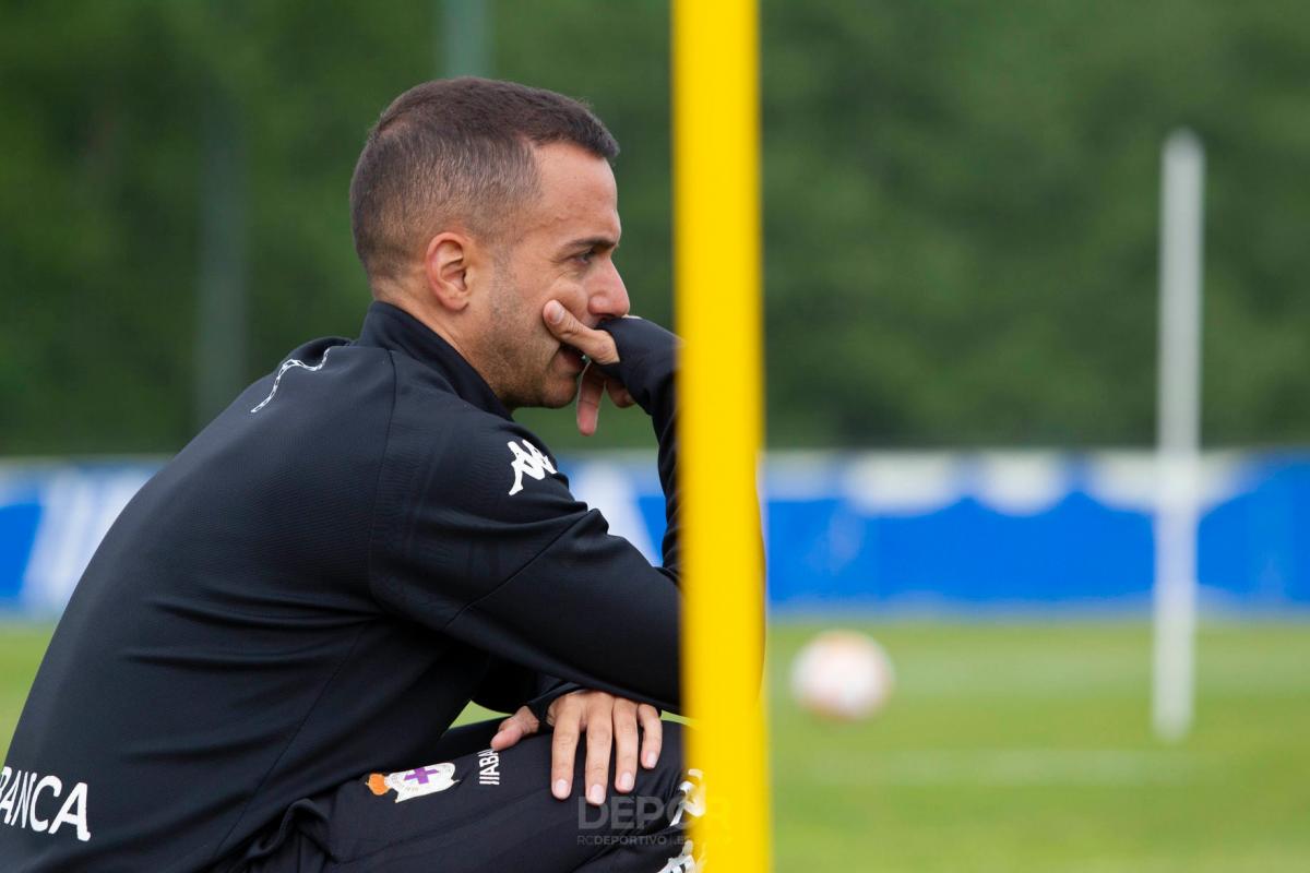 Borja Jiménez se une al Vamos a Ascender de la afición del Dépor tras  ganar a la UD Logroñés