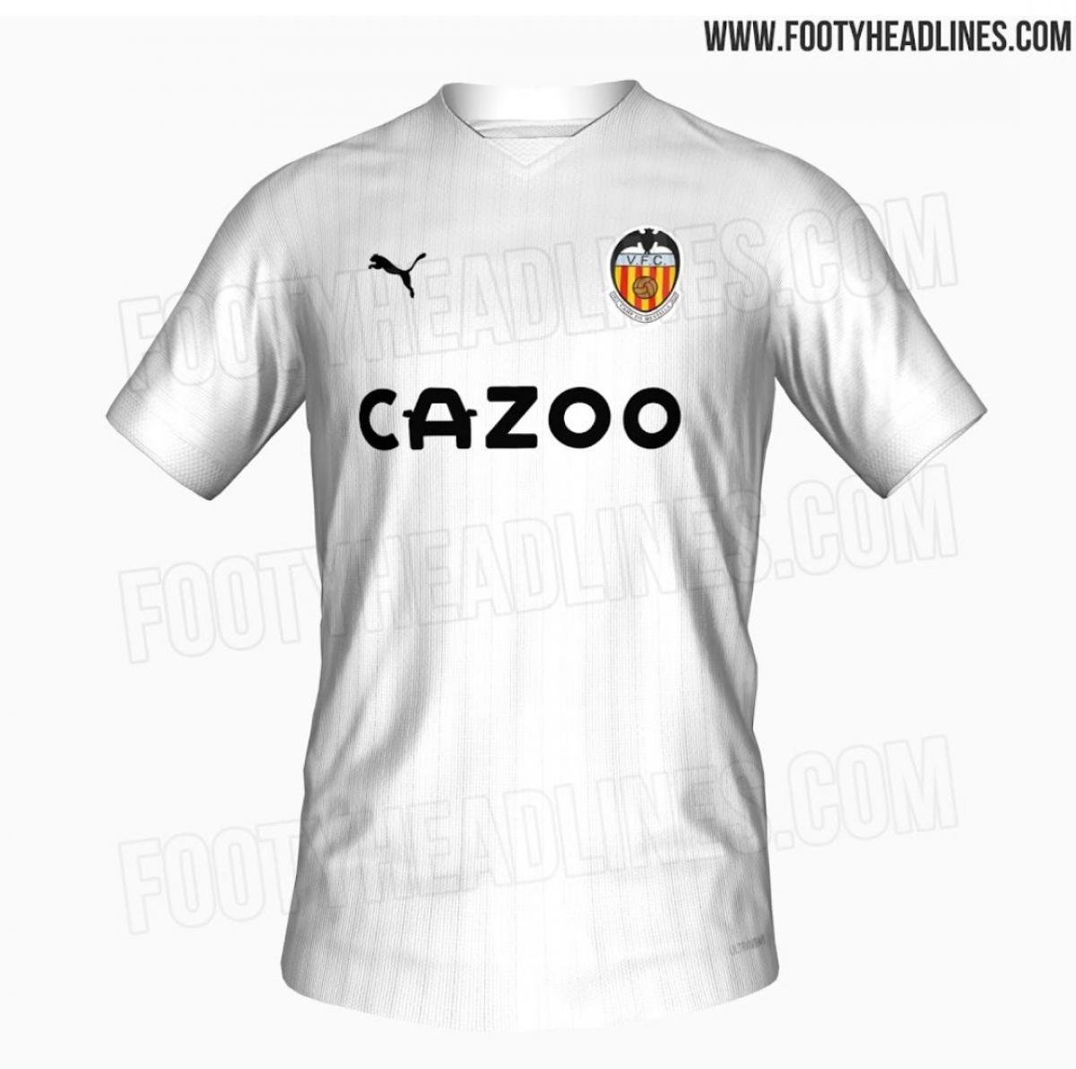 Camiseta Valencia CF 2022-23 homenaje a Mestalla