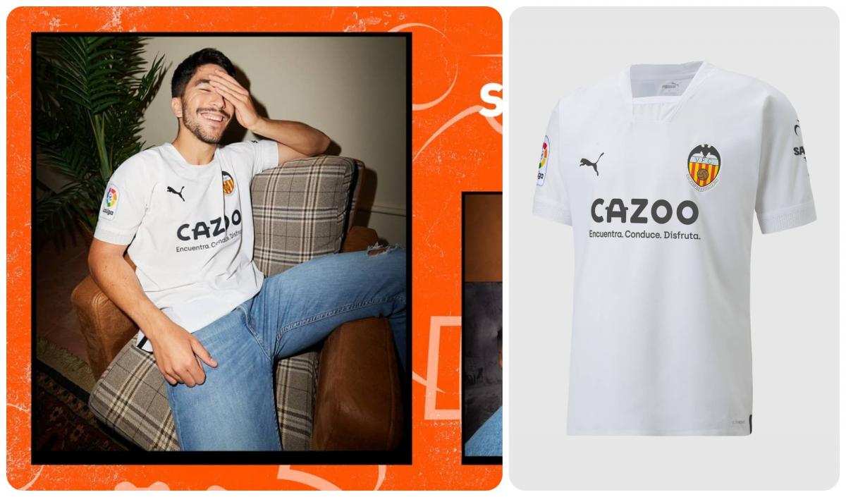 La Camiseta del Valencia 2022-23 oficial ya a la venta y primera equipación