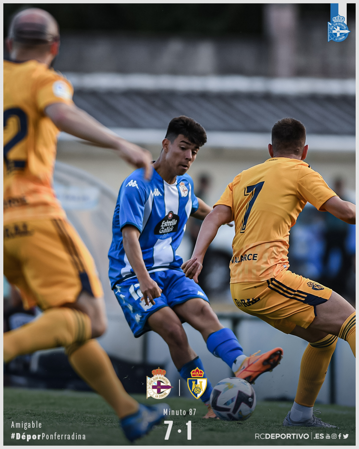 Crónica del Racing Villalbés 1 vs 4 Deportivo de pretemporada